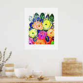 Poster Polycromatique (Cuisine)