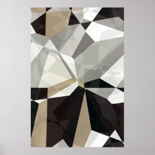 Poster Polygones abstraits 212