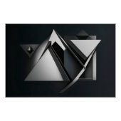 Poster Polygons - Recouvrements précis (Devant)