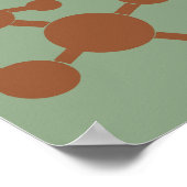 Poster Polymer Chimie Pop Art (Coin)