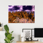 Poster Polyp Shoal (Bureau à domicile)