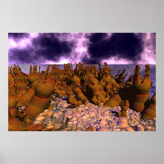 Poster Polyp Shoal (Devant)