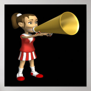 POSTER POM-POM GIRL 3