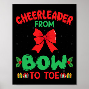 Poster Pom-pom girl de la tête aux pieds Drôle de cheerle