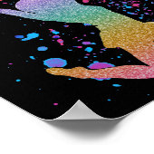 Poster Pom-pom girl Gradient High School ou College Event (Coin)