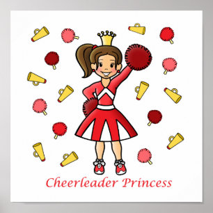 Poster Pom-pom girl princesse