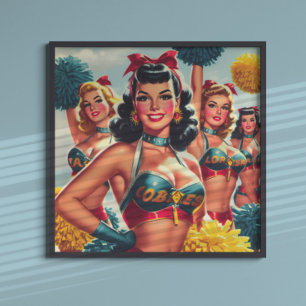 Poster Pom-pom girl rétroactives