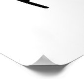 Poster Pomeranian Pop Art Black & White Chic Aesthetic (Coin)