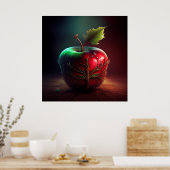 Poster Pomme (Cuisine)
