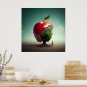 Poster Pomme (Cuisine)