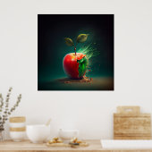 Poster Pomme (Cuisine)