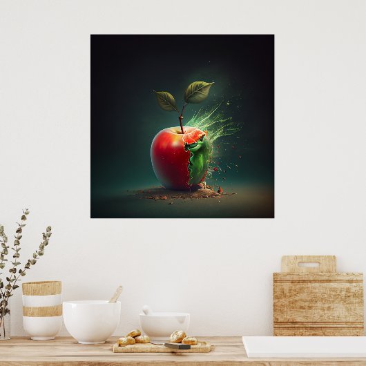 Poster Pomme (Cuisine)