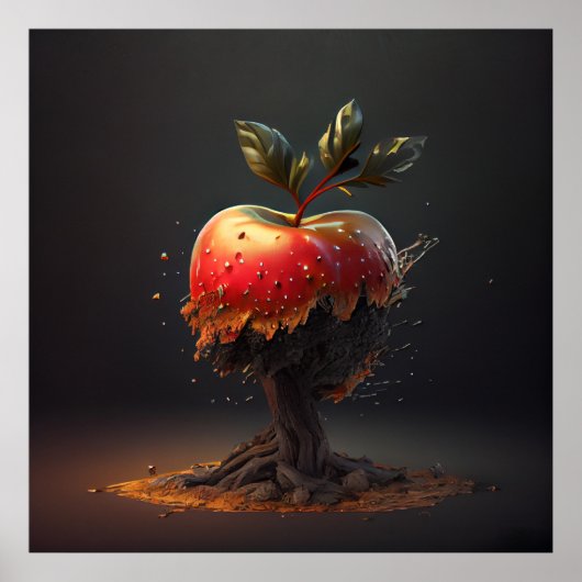 Poster Pomme (Devant)