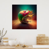 Poster Pomme (Cuisine)