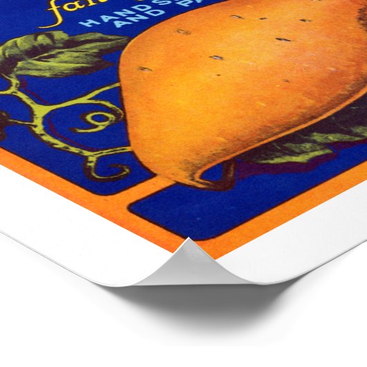 Poster Pomme de terre à pipi (Coin)