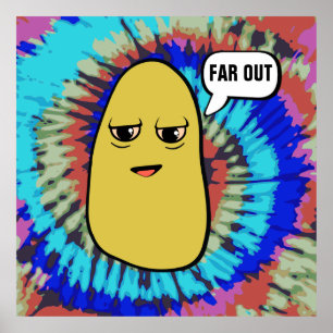 Poster Pomme de terre cuite deux fois