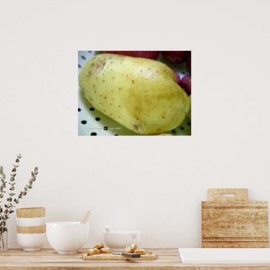 Poster Pomme de terre Yukon Gold (Cuisine)