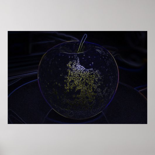 Poster pomme dorée (Devant)