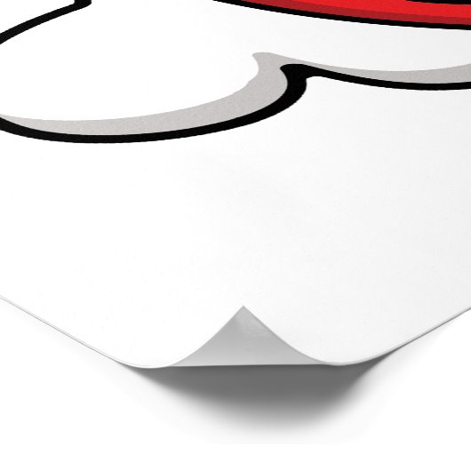 Poster Pomme d'os dents drôle Bona Appetit Pun (Coin)