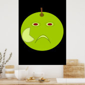 Poster Pomme maléfique avec Scar Halloween (Cuisine)