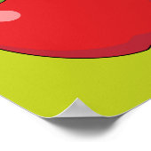Poster Pomme rouge (Coin)