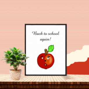 Poster Pomme rouge