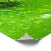 Poster Pomme Splash (Coin)