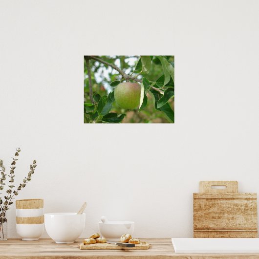 Poster Pomme verte (Cuisine)
