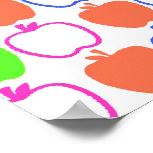 Poster Pommes (Coin)