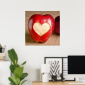 Poster Pommes cardiaques (Bureau à domicile)