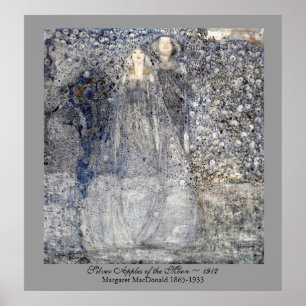 Poster Pommes d'argent mariage Art nouveau MacDonald 1912