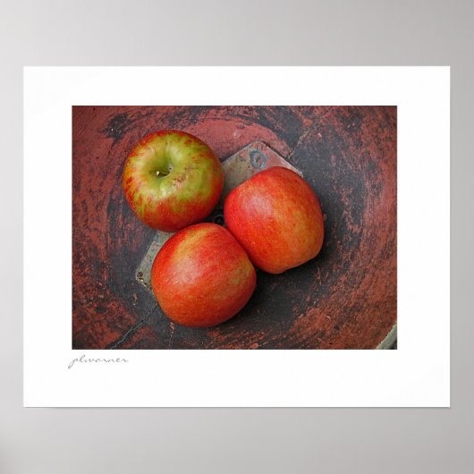 Poster pommes de ferme III (Devant)