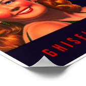 Poster Pommes de fille d'or (Coin)