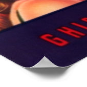 Poster Pommes de fille d'or (Coin)