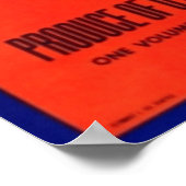 Poster Pommes de fruits de l'Héperia (Coin)