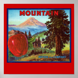 Poster Pommes de montagne