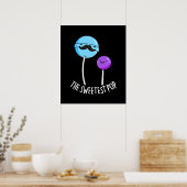 Poster Pommes de terre douces amusant jeu de nourriture (Cuisine)