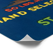 Poster Pommes de terre sucrées victorieuses (Coin)