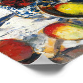 Poster Pommes et fleurs | George Leslie Hunter (Coin)