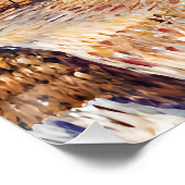Poster Pommes et raisins (Coin)