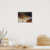 Poster Pommes et raisins (Cuisine)