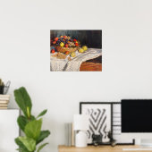 Poster Pommes et raisins (1879-1880) par Claude Monet (Bureau à domicile)