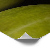 Poster Pommes fruits aliments pommes vertes (Coin)