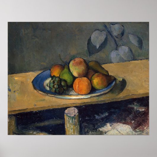 Poster Pommes, poires et raisins, c.1879 (Devant)