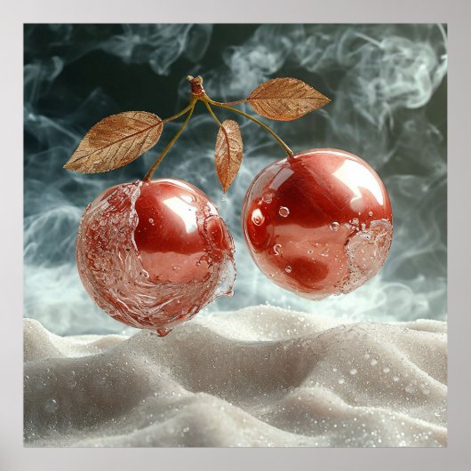 Poster Pommes rouges (Devant)