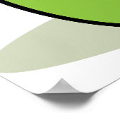 Poster Pommes rouges et vertes (Coin)