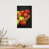 Poster Pommes rouges et vertes (Cuisine)
