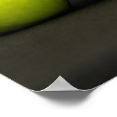 Poster Pommes rouges et vertes (Coin)