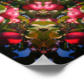 Poster Pommes Rouges Sur Arbre Art Abstrait Nature (Coin)