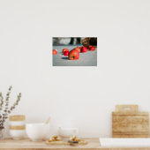 Poster Pommes sur la neige (Cuisine)